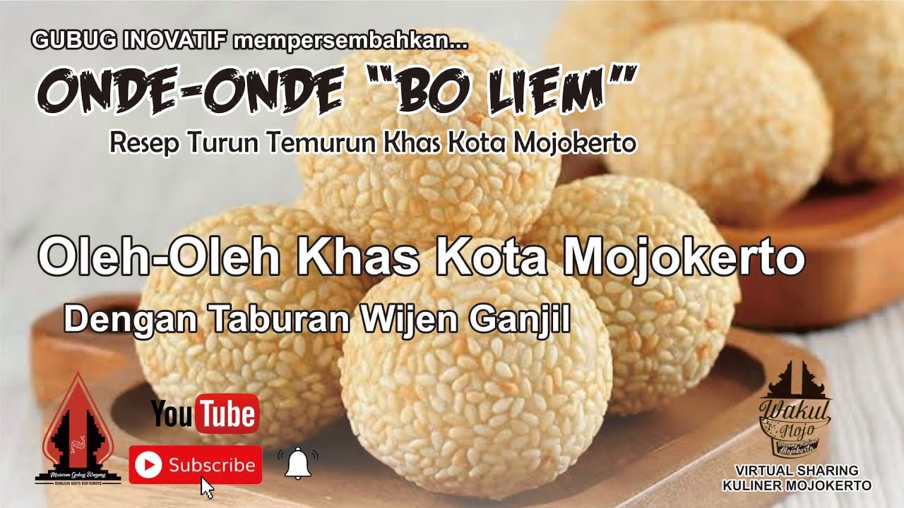 PUSAT OLEH - OLEH ONDE ONDE BO LIEM.Jr - Gubug Kuliner Eps.3 || Mojokerto