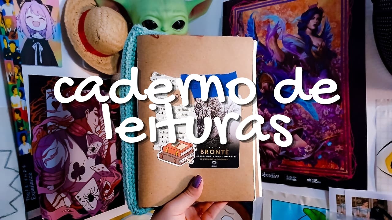 meu caderno de leituras 2026 .☘︎ ݁˖ setup do volume 1 + asmr
