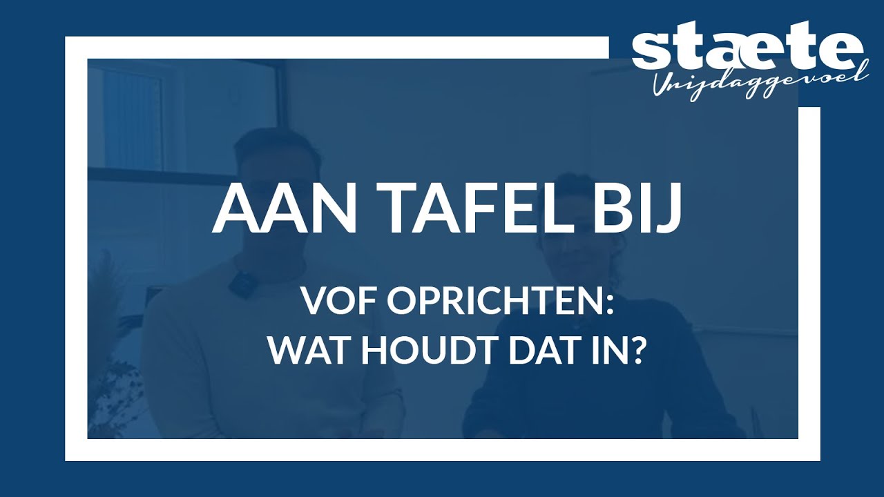 VOF oprichten in België: wat houdt dat in en wanneer kies je ervoor?