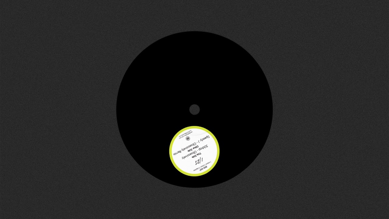 30drop: Obsessively - Speedy J Remix [30D-007]