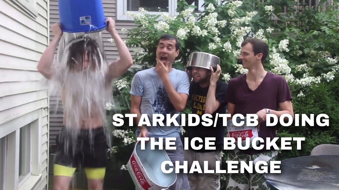 starkids/tcb doing the ice bucket challenge