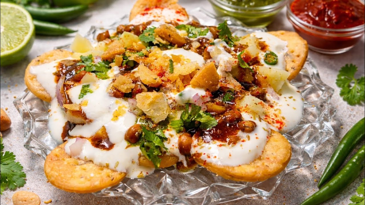 Ramzan special papdi chaat recipe| घर पर बनाए मार्केट Style दही पापड़ी चाट #rasoigharse #trending 