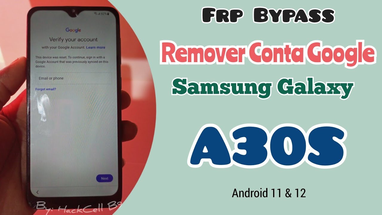 Como Remover Conta Google Samsung Galaxy A30S | Remove Google account & Frp Bypass SH-A307FN/DS
