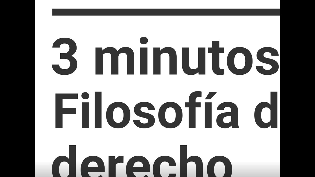 La importancia de la filosofía del derecho - Manuel Atienza