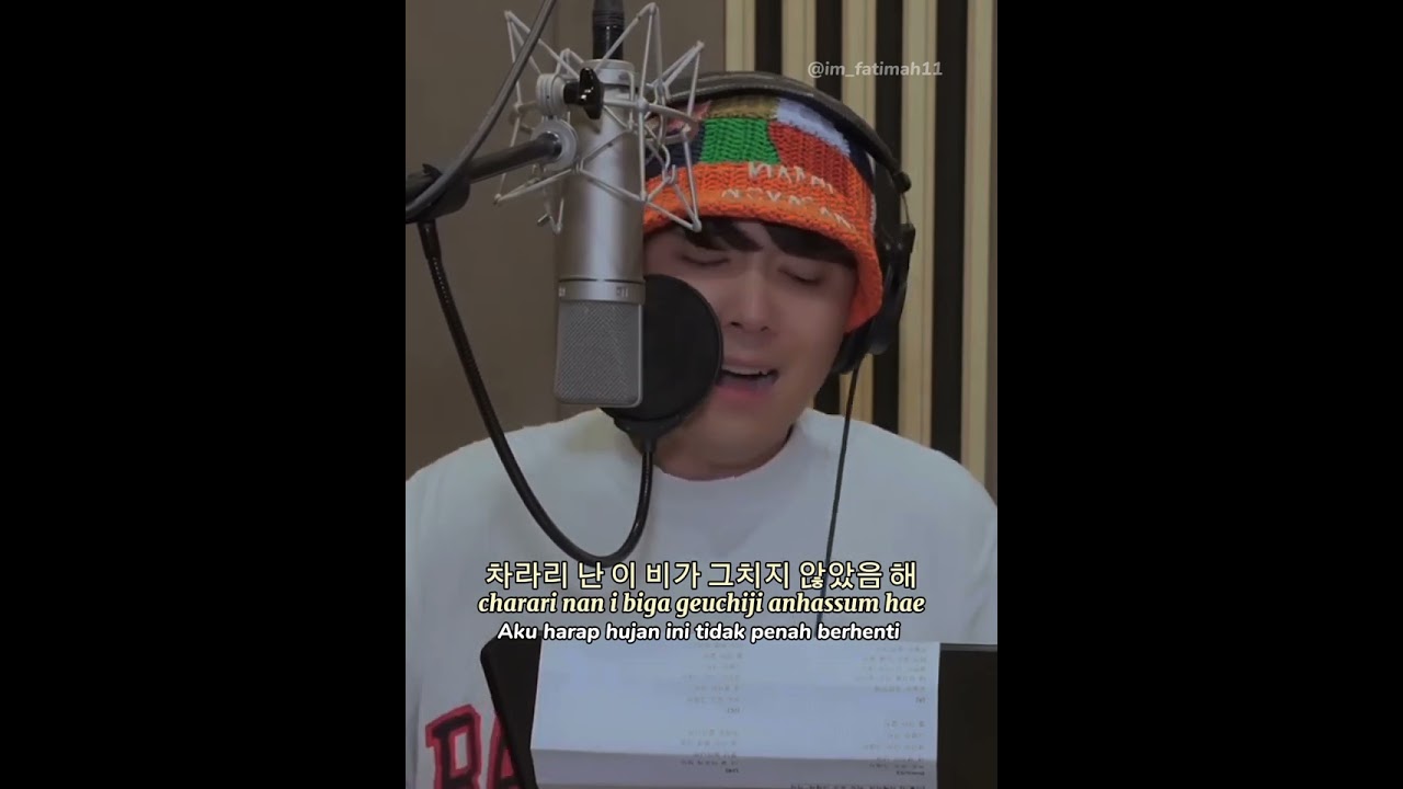 Lee Hong Ki [이홍기] - Cover  You, Clouds, Rain (Heize) Sub Indo (Han/Rom/Indo)