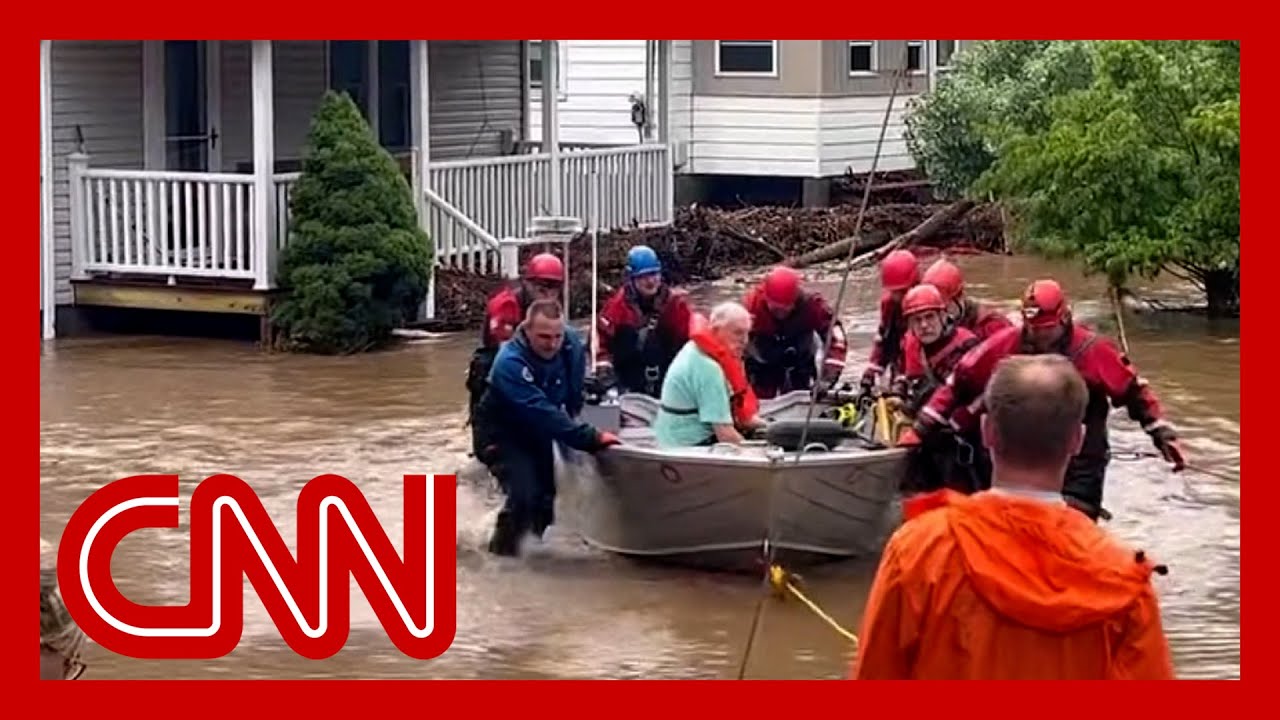 Historic flooding drenches New York leaving millions on alert