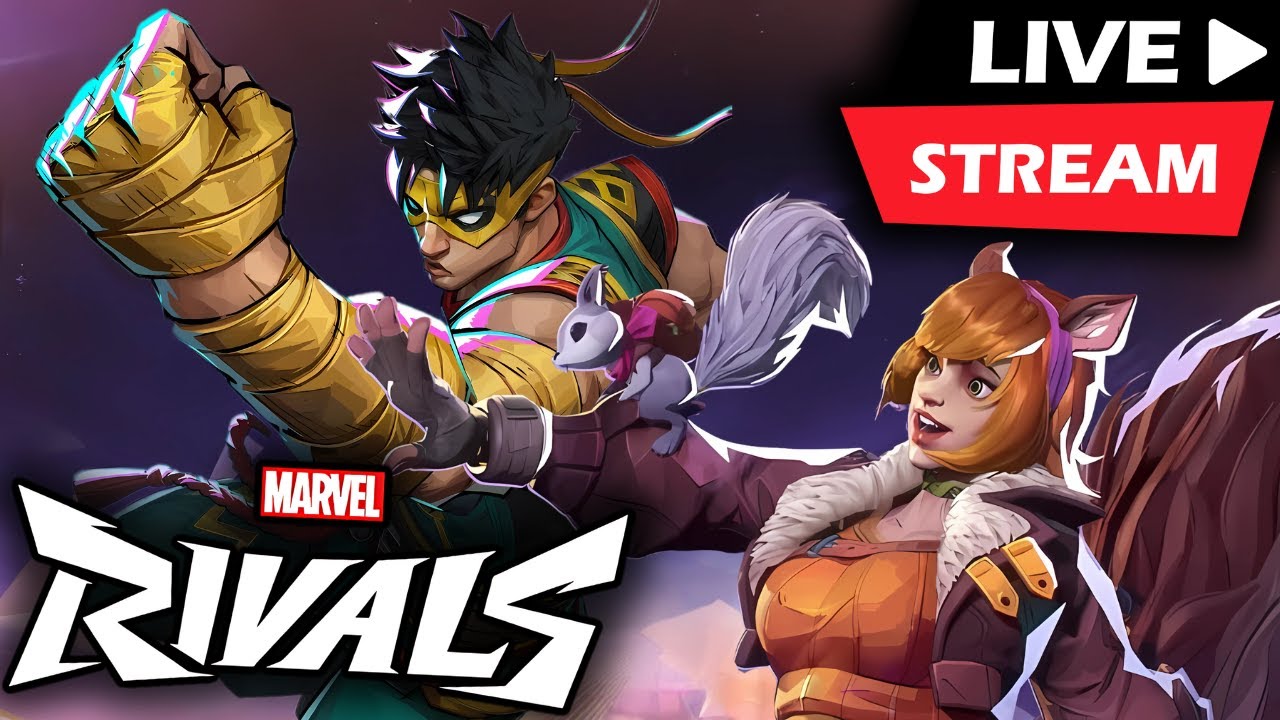 🚨 LIVE: Iron Fist + Squirrel Girl Gameplay Showcase In Marvel Rivals!