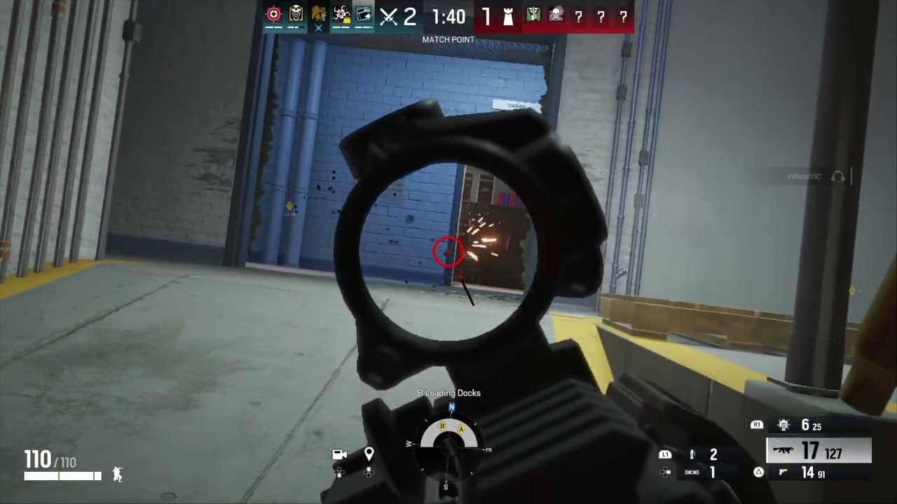 Tom Clancy's Rainbow six siege 5.3 K/D