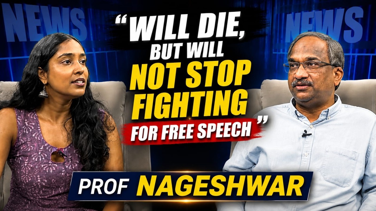 Will Die, But Will Not Stop Fighting For Free Speech: Prof Nageshwar