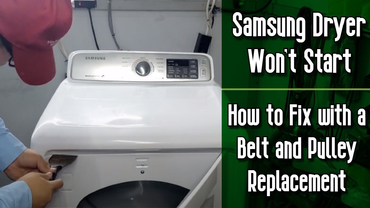 Как починить сушильную машину Samsung, которая не запуска...