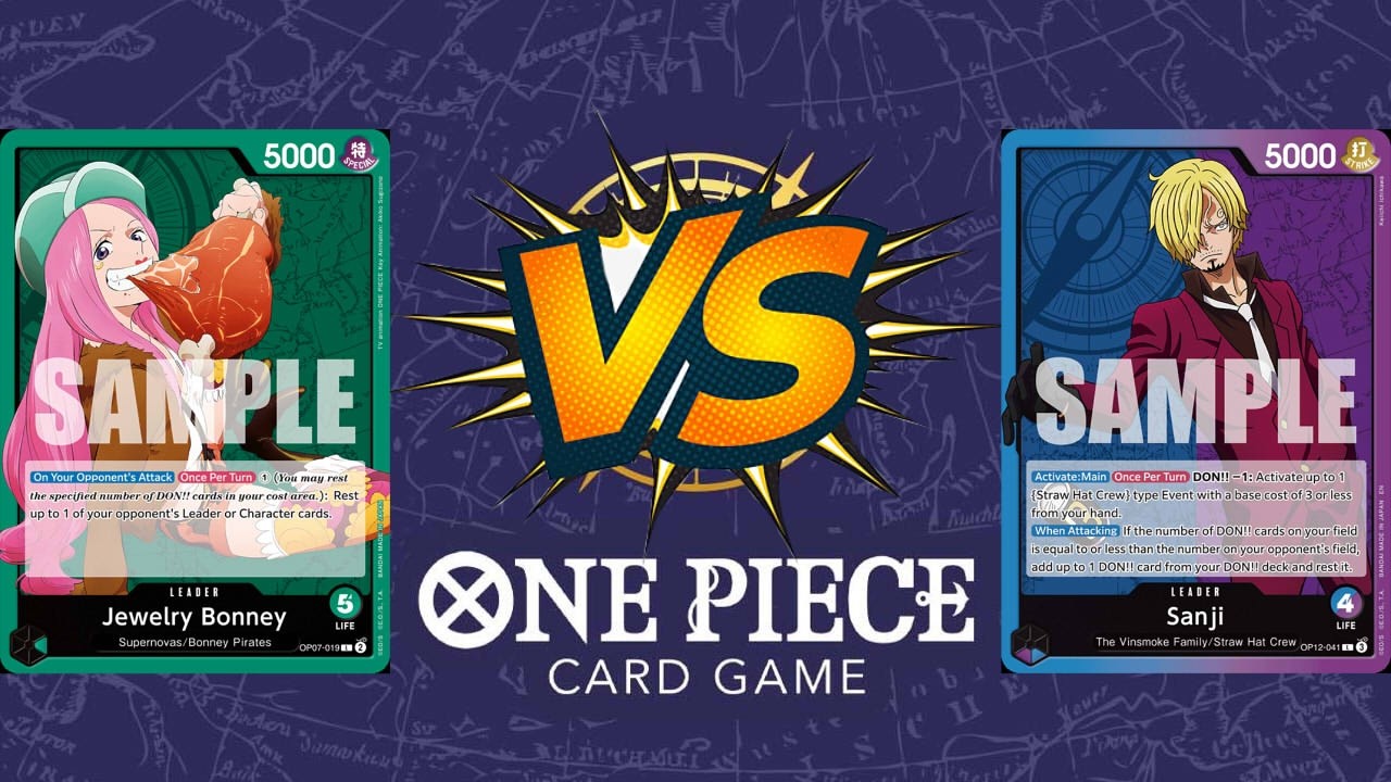 One Piece TCG Round 3 Bonney vs Sanji