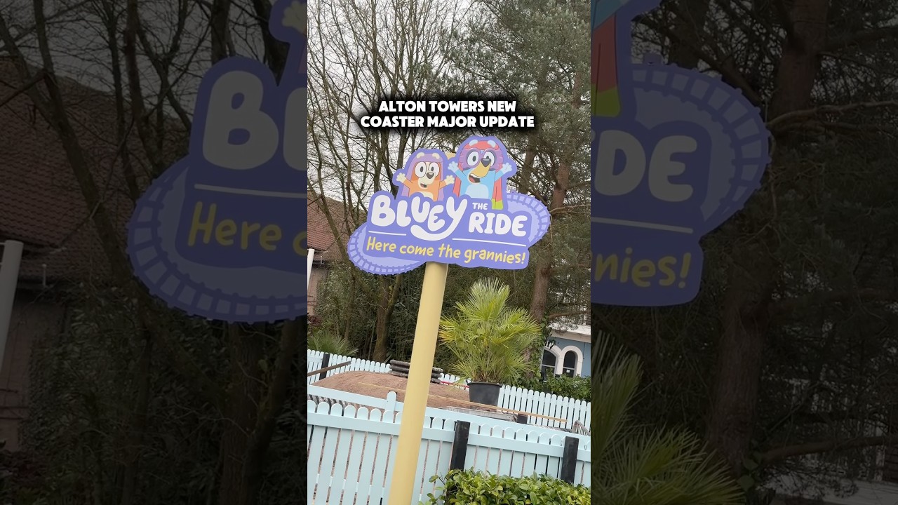 Bluey: The Ride &mdash; большие обновления! #youtubeshorts