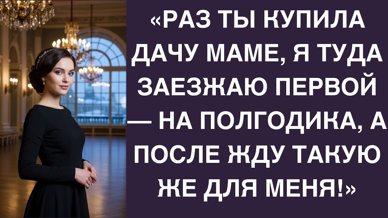 Свекровь решила хозяйничать на моей даче — даже диван притащила! Чем всё закончилось?