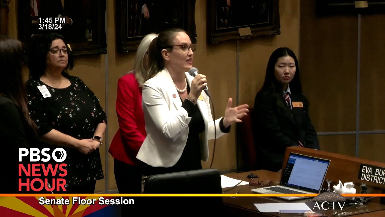 WATCH: Arizona lawmaker announces from state Senate floor plan to terminate non-viable pregnancy