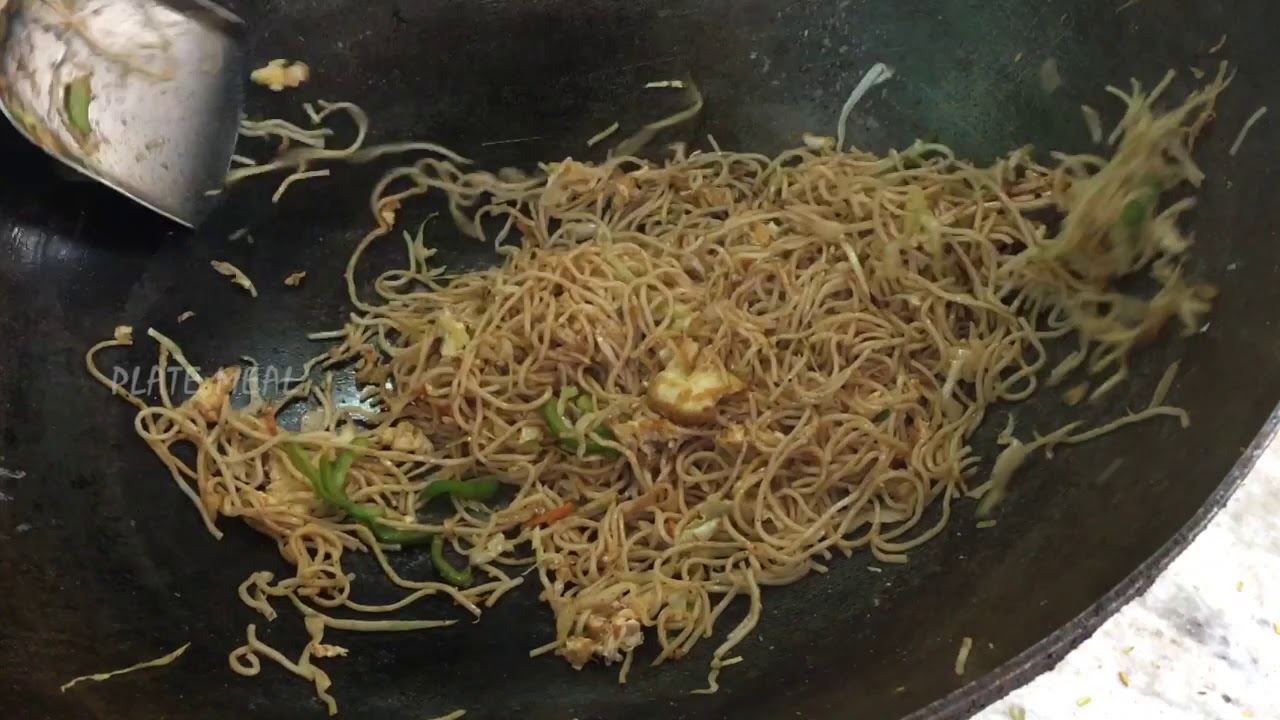 How To Make Street Side Egg Noodles | Egg Noodles | Street Food