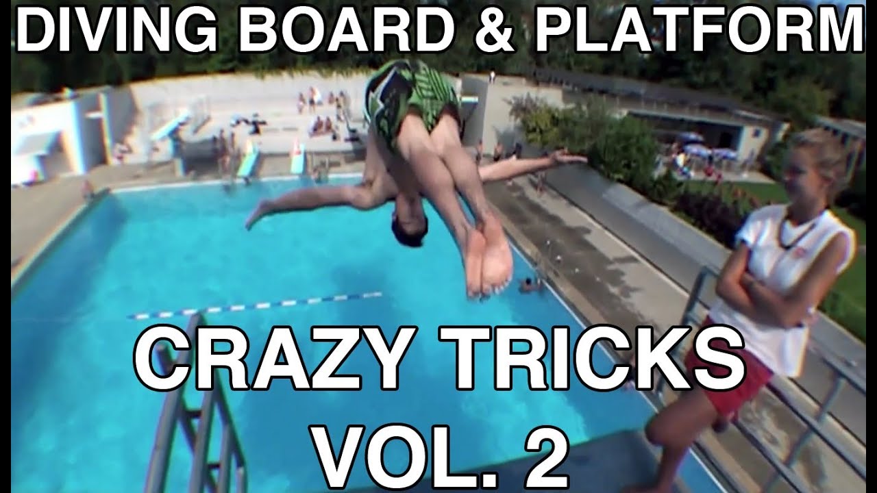 Diving Board & Platform Crazy Tricks vol 2 [ HD 60 fps ]