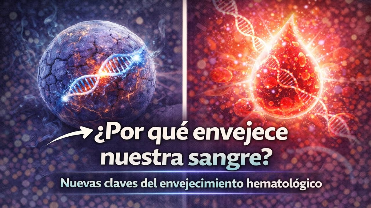 ¿Por qué envejece nuestra sangre? 🩸 Claves del sistema hematopoyético y el envejecimiento