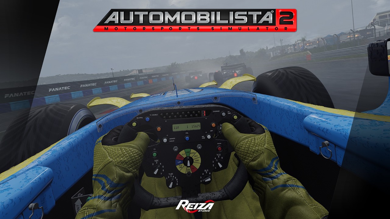 Automobilista 2 V1.6.9.85 - Updated Wet Weather Dynamics & AI Wet Lines Preview