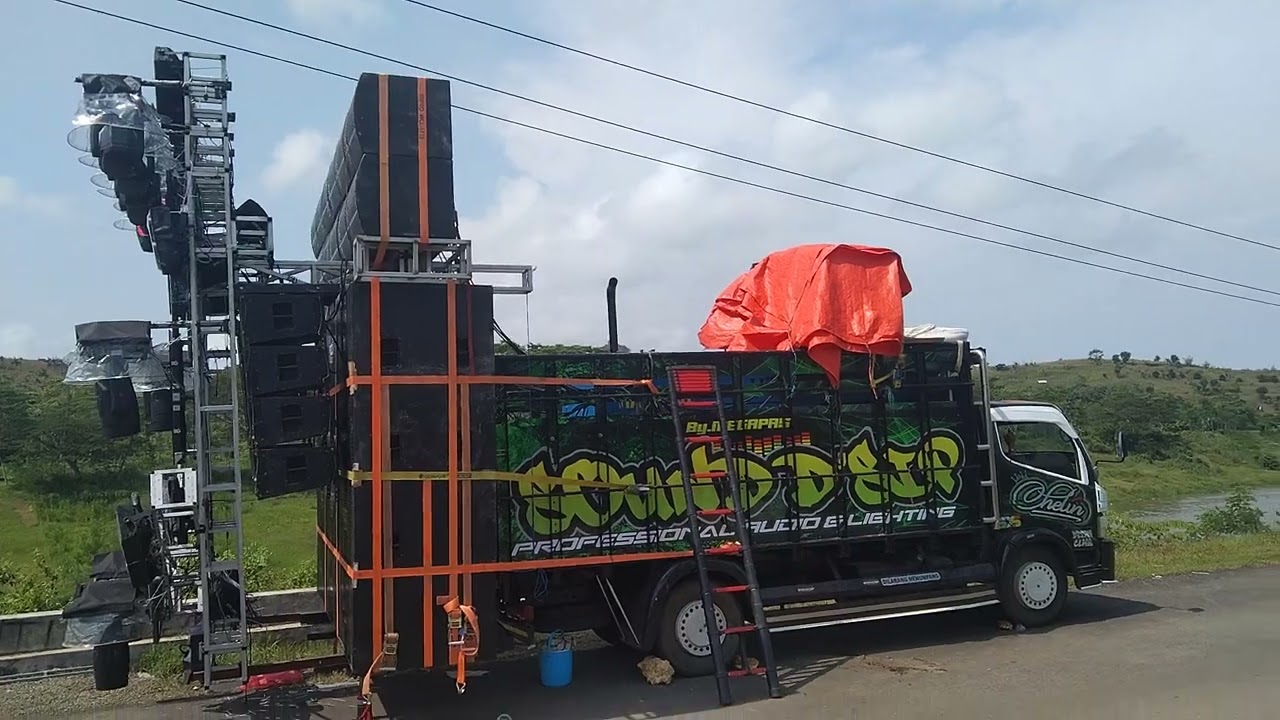 Persiapan Sound D Sip Audio Cek sound Di Niama Full 12 sub
