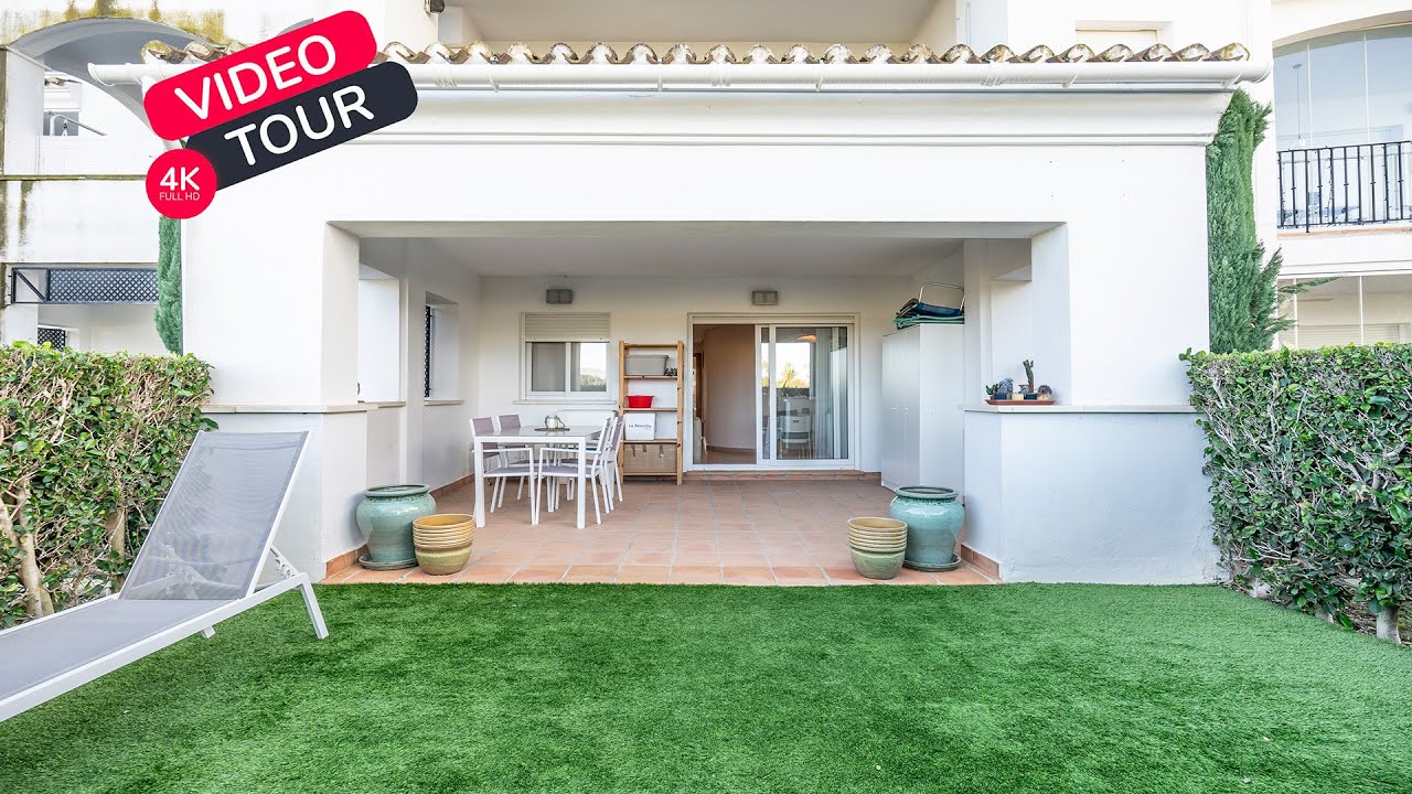 Two bed ground floor apartment with garden on la torre golf resort - 155,000 Euros