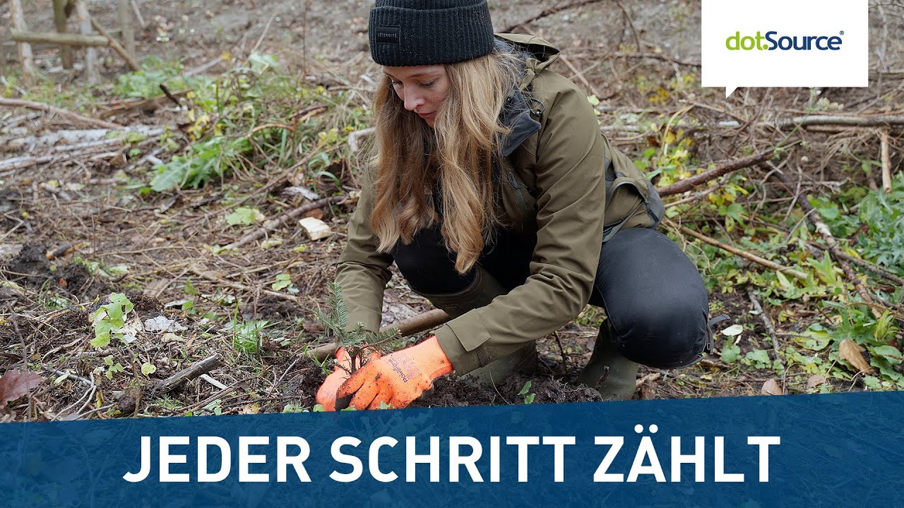 Jeder Schritt zählt | dotSource pflanzt 150 Bäume