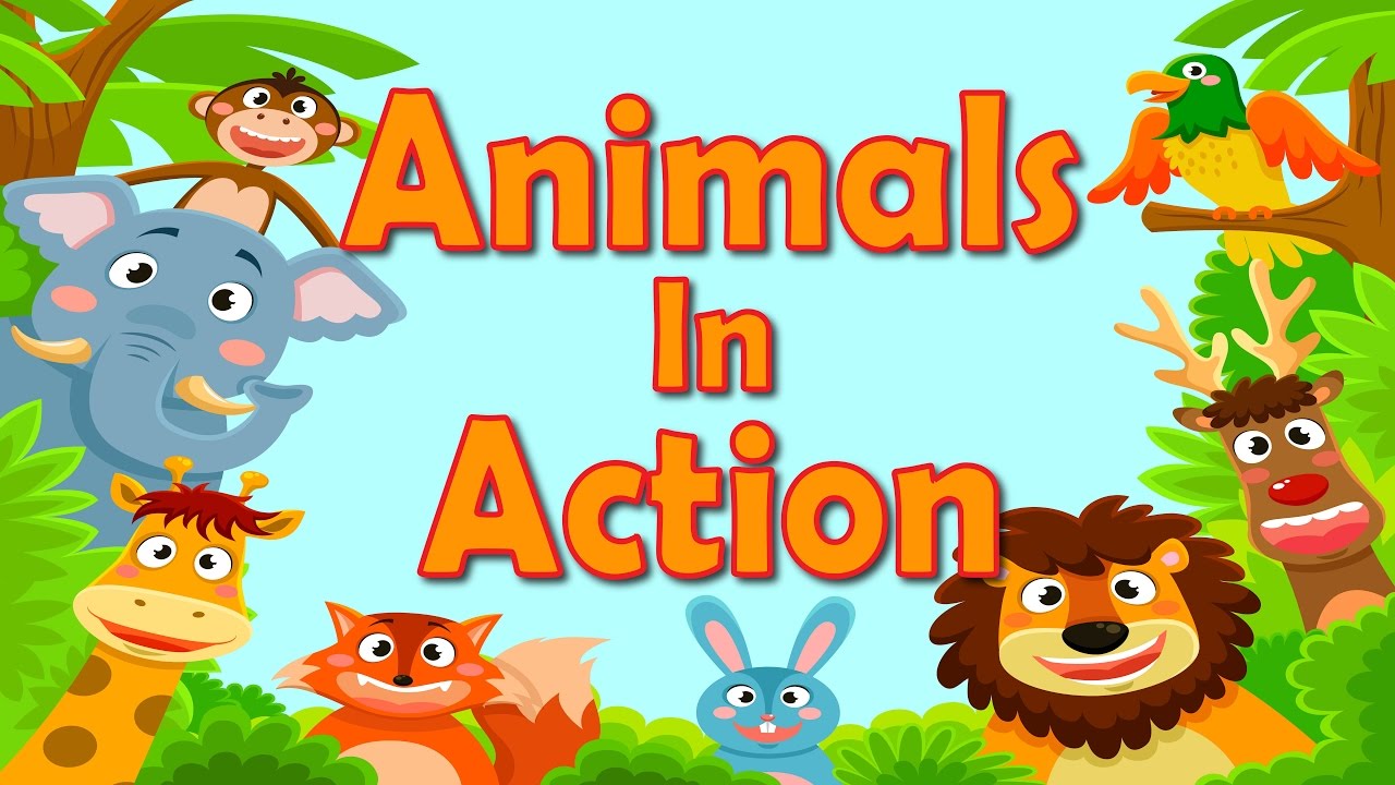 Animals In Action | Brain & Body Builders | Exercise & Fitness for Kids | Jack Hartmann