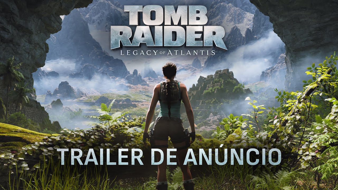 Tomb Raider: Legacy of Atlantis (2026) - Trailer de anúncio (Dublado - Oficial)
