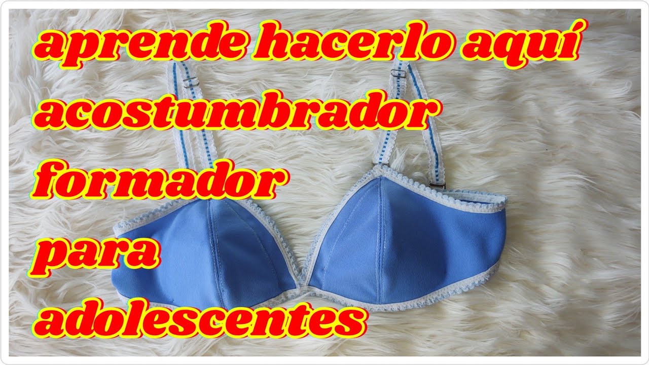 formador#hermoso😍#aprende hacerlo aquí 👇 bralette, croptop,acostumbrador
