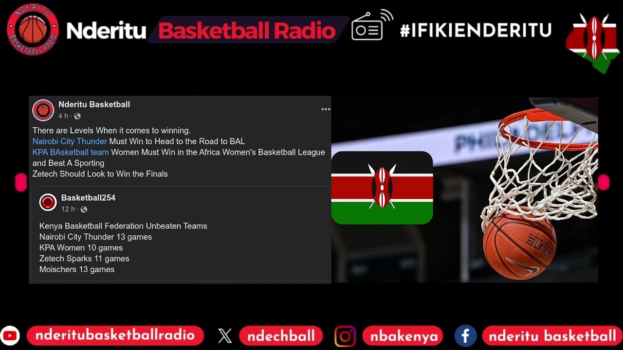 Teams Have DIFFERENT Levels of Winning in Kenya Basketball Federation Basketball LEAGUE