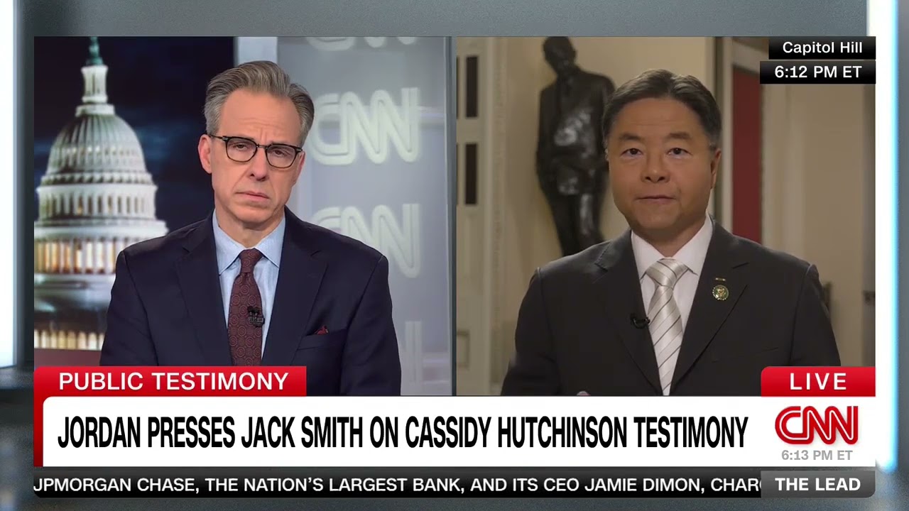 Democrat reveals the most startling aspect of Jack Smith's hearing