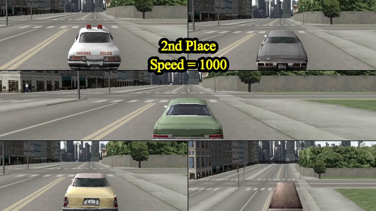 RE:DRIVER 2 - What is the fastest car in the game?