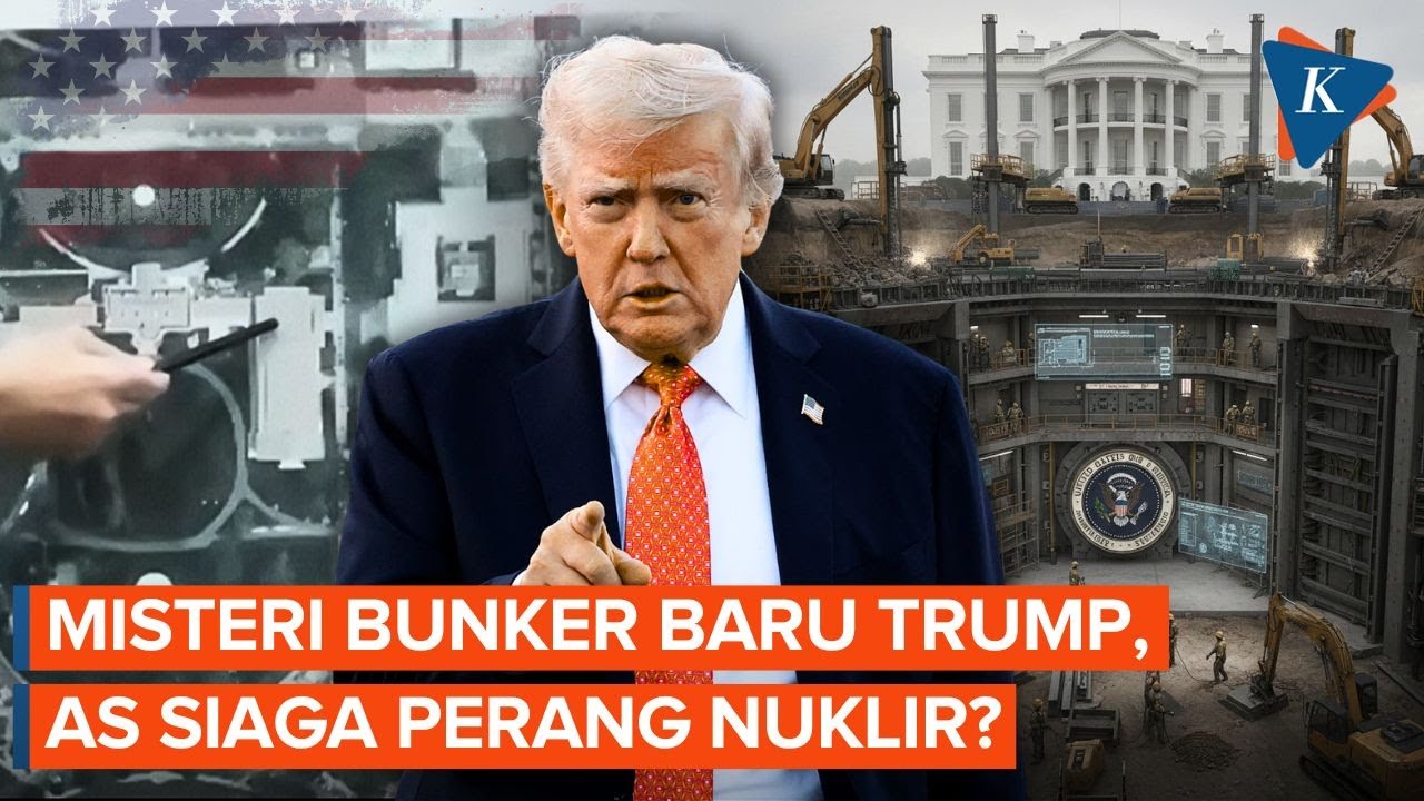 Trump Bangun Bunker Rahasia di Gedung Putih, Siaga Perang Nuklir?