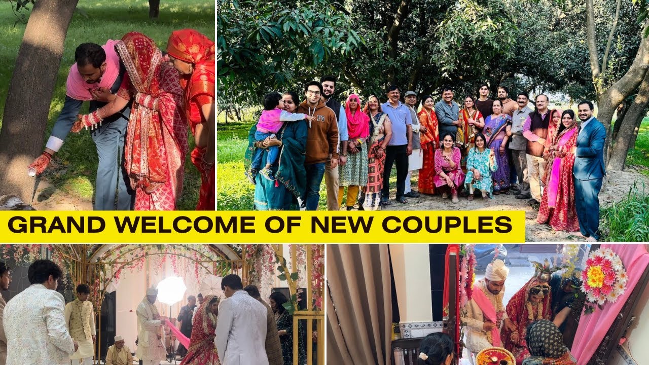 Gaav mai Nai Bhau rani ka Grand Welcome ❤️