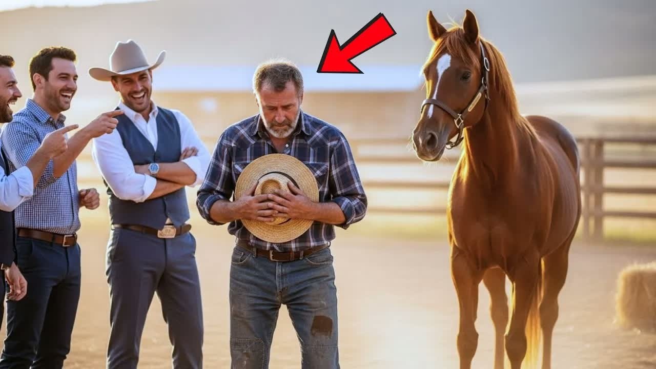 RIRAM DO FAZENDEIRO ARRUINADO… MAS O SEU CAVALO ESCONDIA UM SEGREDO MILIONÁRIO.