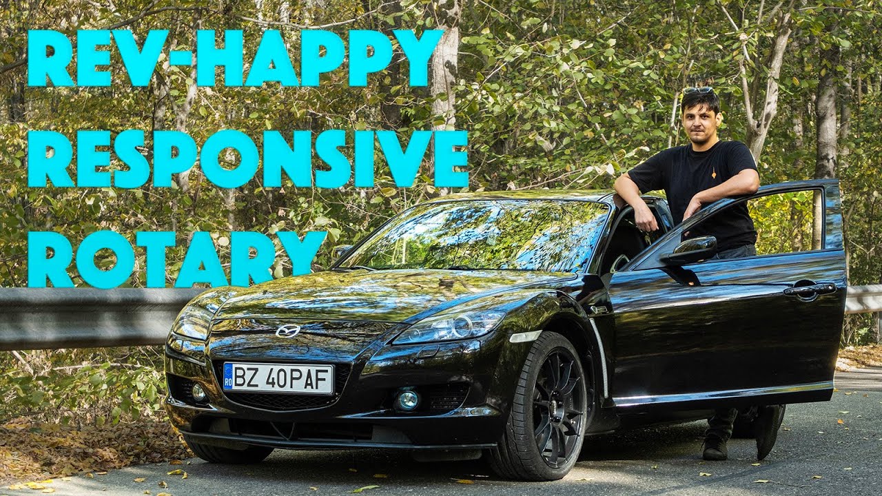 2008 Mazda RX-8 40th Anniversary review - Rev Monster on a Mountain Road