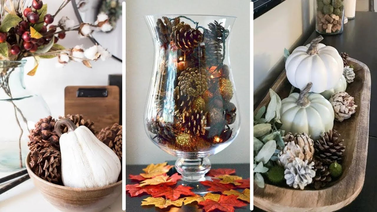 50 Unique Fall Pinecone Decoration Ideas You'll Adore