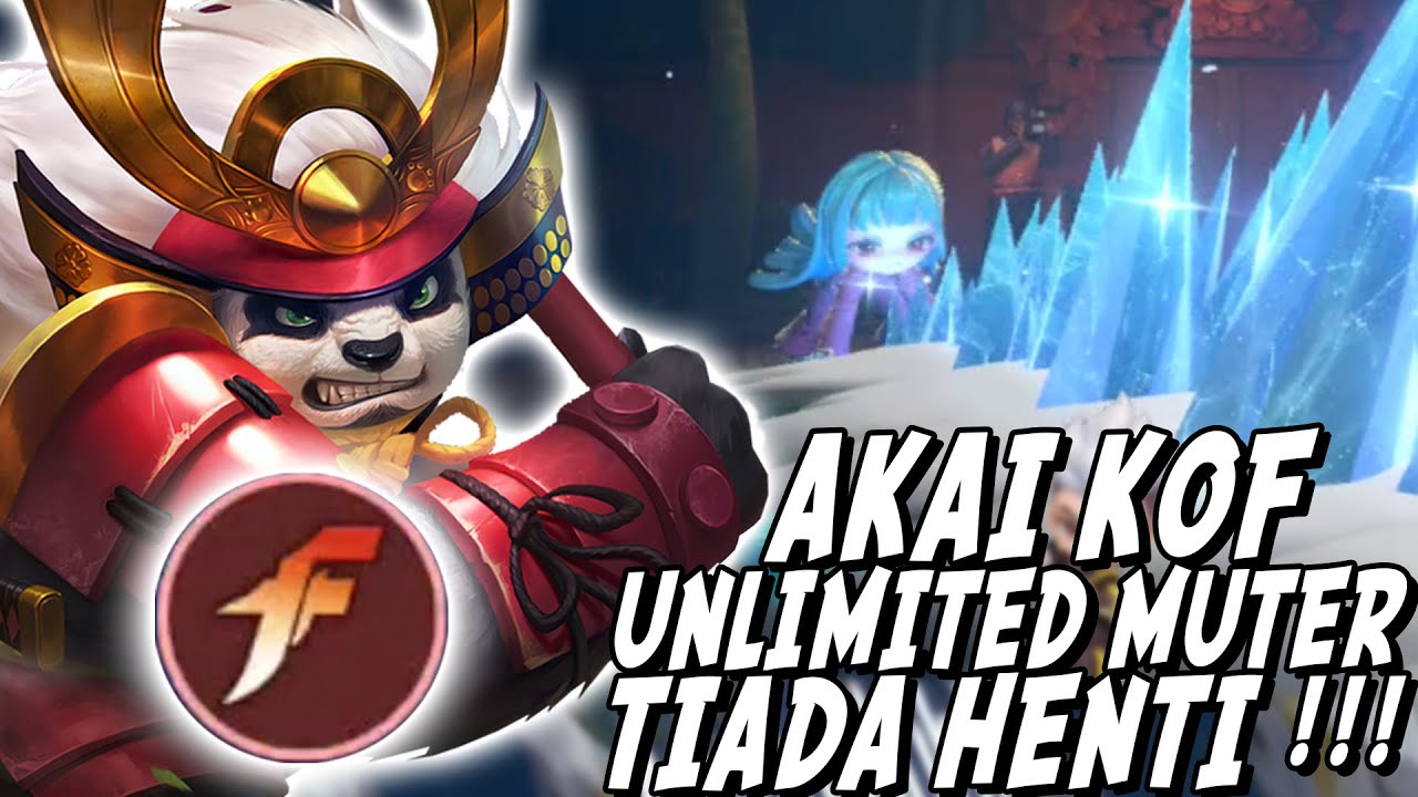 PAKE SKIN KOF COMMANDER AURORA ! AUTO JADI AKAI KOF UNLIMITED GASING ! PUTER TERUS SAMPE MODAR !!!