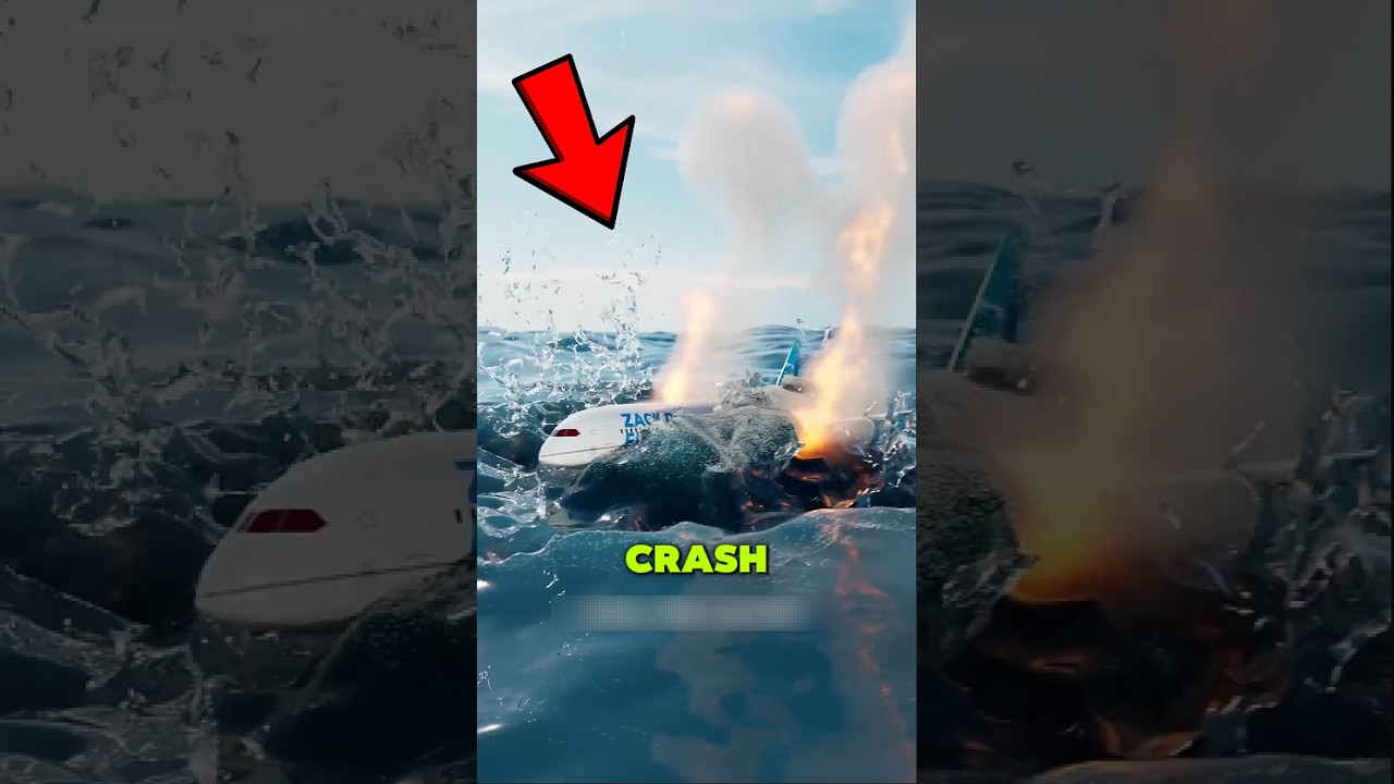 What to Do If Your Plane Crashes Into the Ocean ✈️🌊