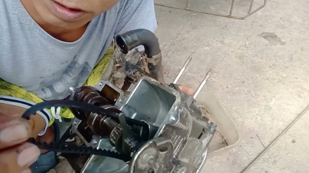 Honda GX35/ Timing belt replacing step by step (Part-3)