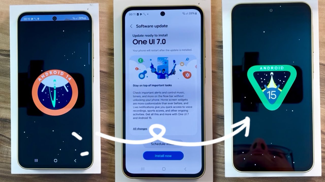 OneUI 7 / Android 15 - Samsung Galaxy A35