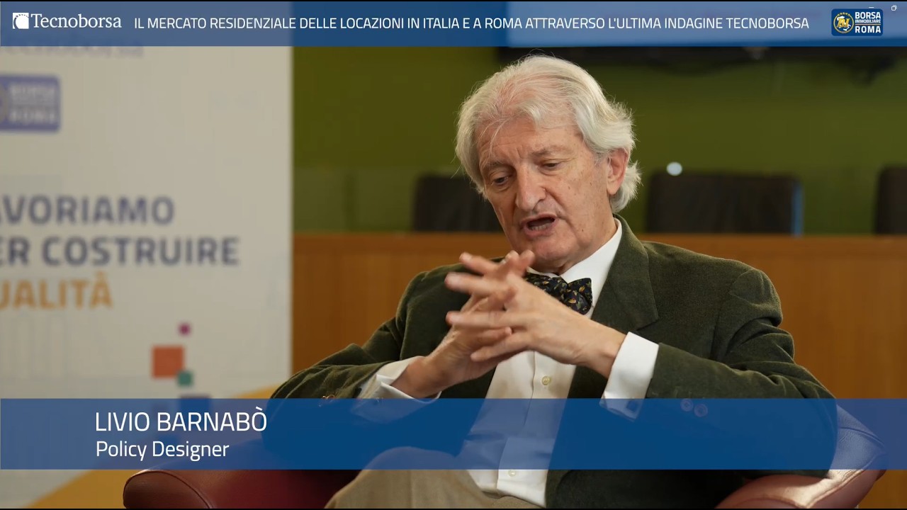 Il mercato residenziale delle locazioni in Italia e Roma attraverso l'ultima indagine di Tecnoborsa