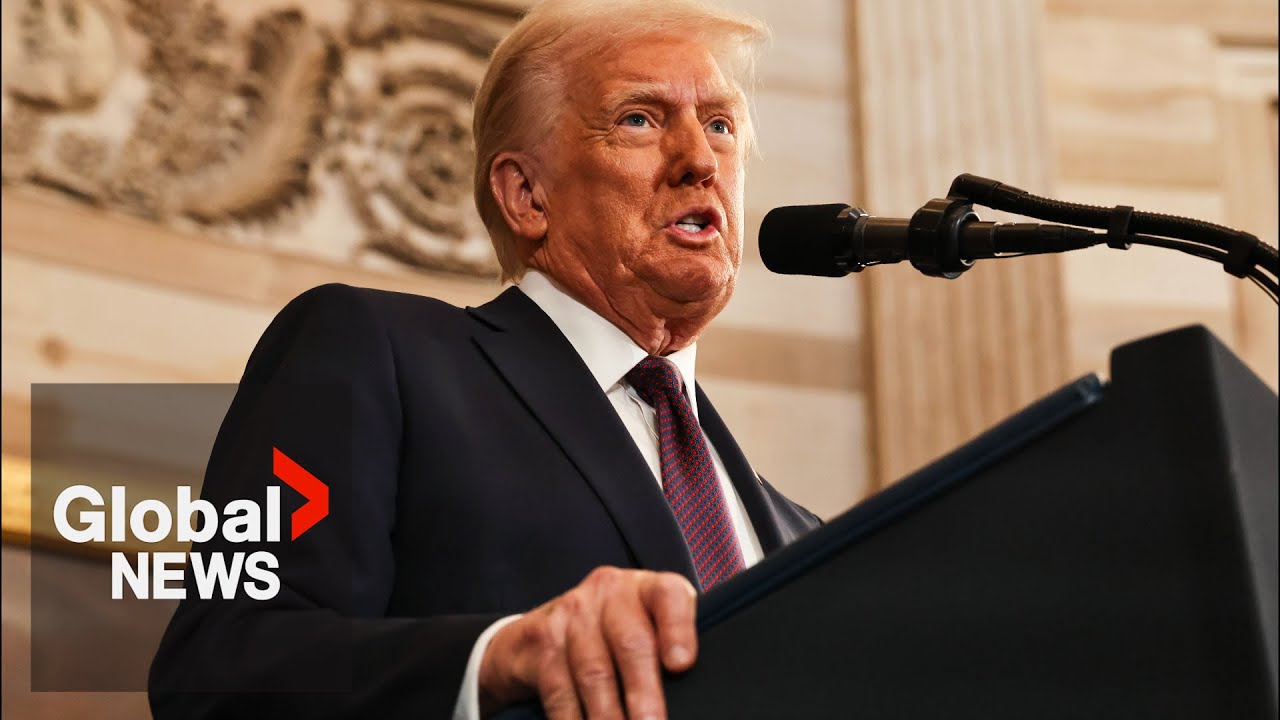 Trump inaugural address: 47th president vows to usher in a 