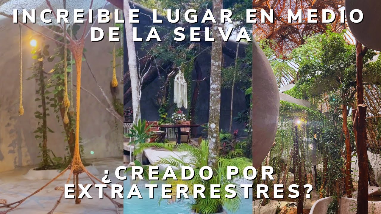ARQUITECTURA EN MEDIO DE LA SELVA, PARECE FUERA DE ÉSTE MUNDO - AZULIK UH MAY