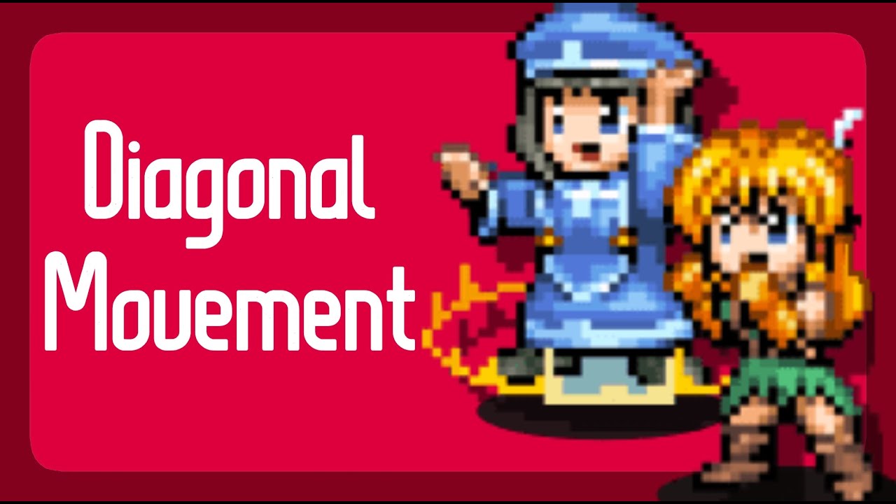 How to make diagonal movement in RPG Maker 2003