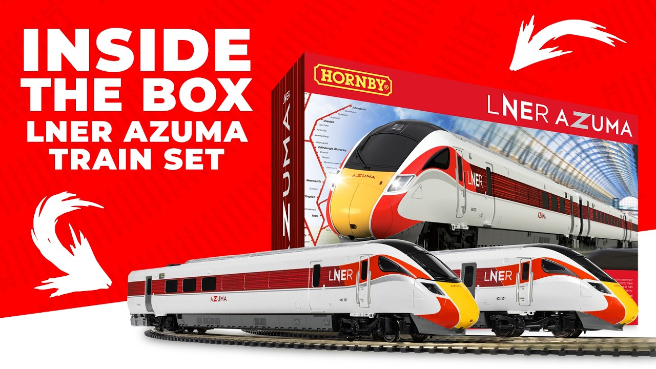 HORNBY | Набор поезда Azuma от LNER - Что внутри!