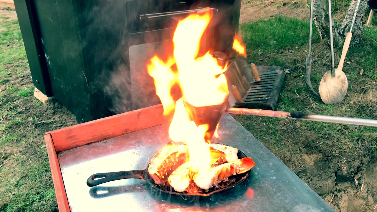 FLAMBADOU GRILLEN mit 🔥brennendem🔥 FETT  --- Klaus grillt