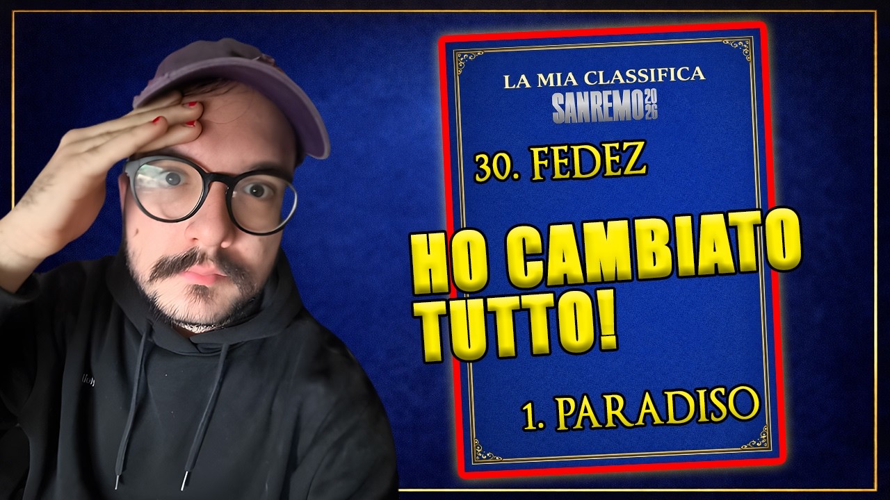 La mia classifica dopo aver visto tutti i Music Video! | Sanremo 2026
