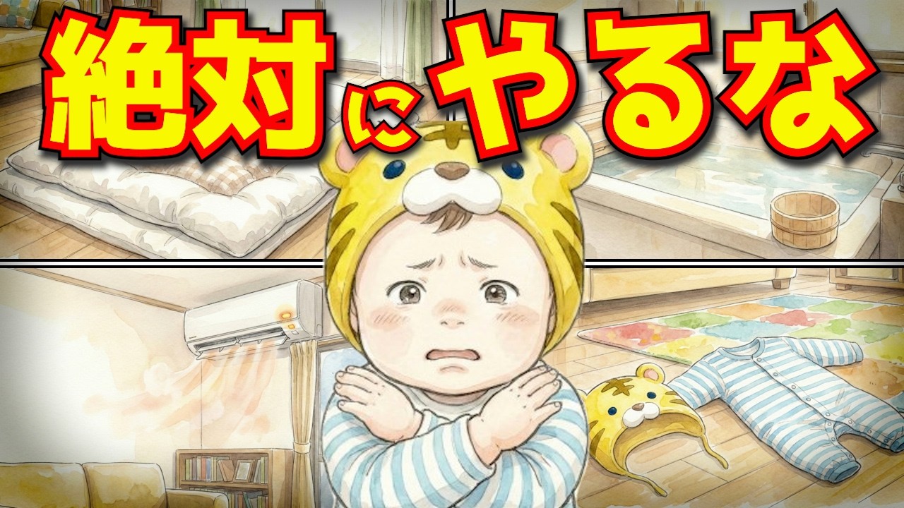 【警告！】冬の育児で「絶対やってはいけないこと」