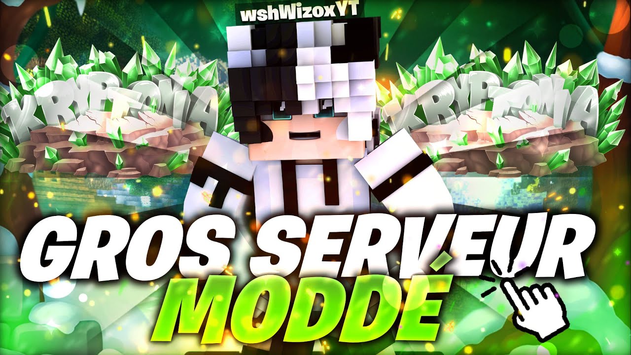 Pr&eacute;sentation du MEILLEUR Serveur Minecraft PvP Faction Modd&eacute; de 2025 ! Kryptonia