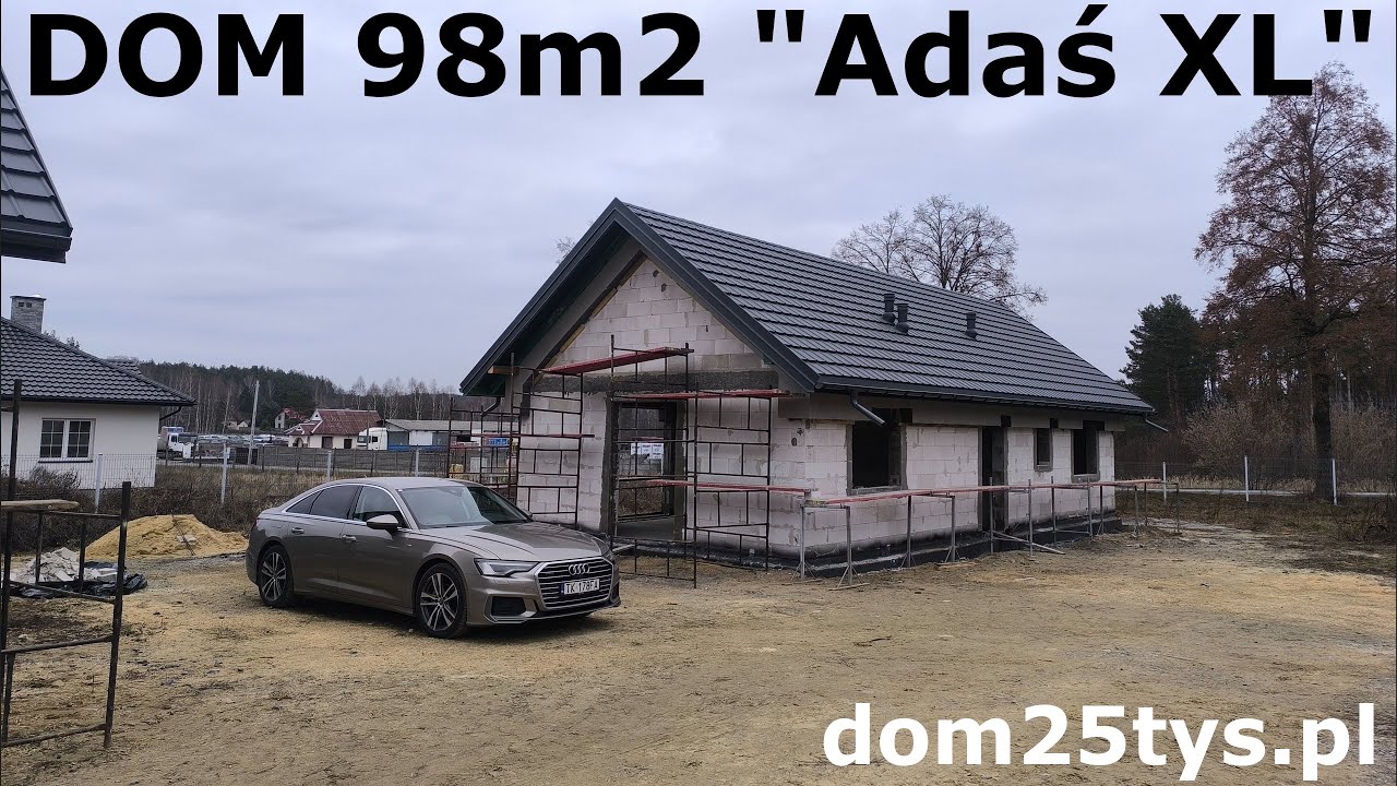 Dom 98m2 | Jak wyglądają pokoje | ile to kosztuje ?? | Staszów | Adaś XL